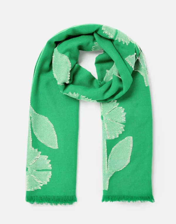 Joules Harpford Jacqard Woodblock Summer Scarf | Torne Valley