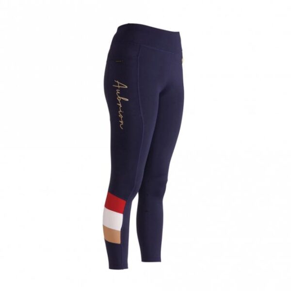 Shires riding tights navy blue