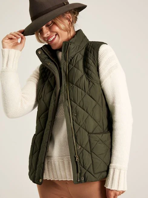 JOULES CHATHAM GILET GREEN | Torne Valley