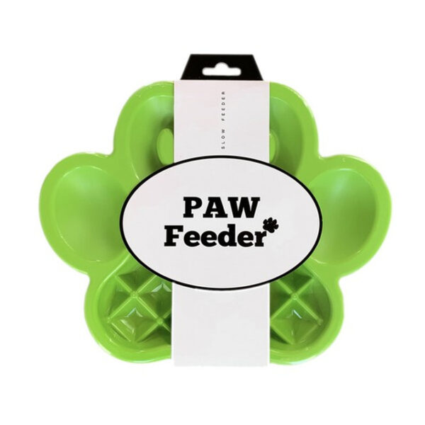 PAW SLOW FEEDER ACTIVITY BOWL GREEN | Torne Valley