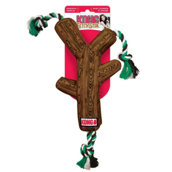 KONG FETCHSTIX ON ROPE DOG TOY | Torne Valley