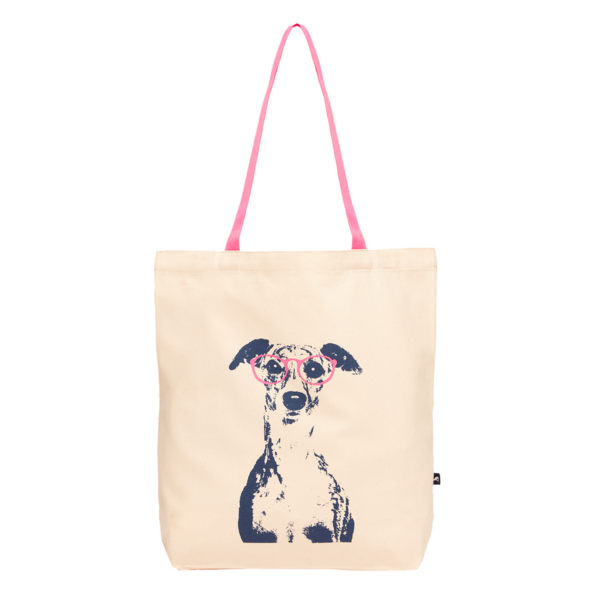 JOULES LULU PRINED TOTE BAG DOG GLASSES | Torne Valley