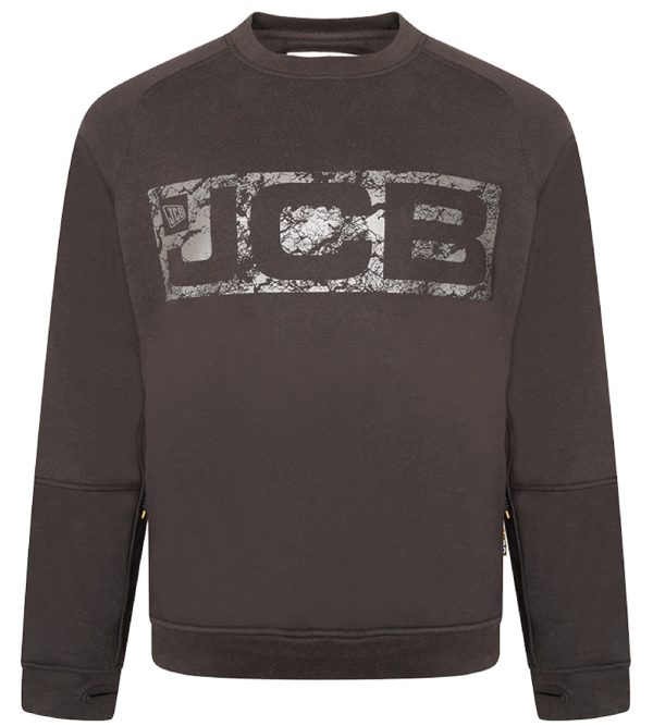 JCB Trade Crew Sweatshirt - Black