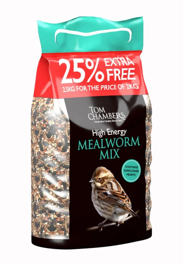 Tom Chambers High Energy Mealworm Mix 2.5kg